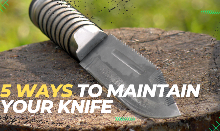 5 Ways to Maintain Your Survival Knife from hunted